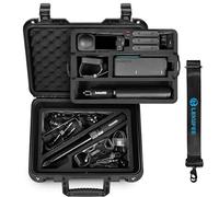 LEKUFEE Travel Waterproof Hard Case for Insta360 X5, Insta360 X4 Air, Insta360 X4 Action Camera, 4X Battery, Mic Air Transmitter, More Accessories(Case Only)