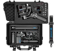 LEKUFEE Waterproof Case for GoPro Fluid Pro AI 3-Axis Gimbal Stabilizer | Protective Carry Case fit for Hero 13/12/11/10/9, GoPro MISSION 1 PRO,Media Mod and other Accessories(Case Only)