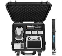 LEKUFEE Waterproof Hard Carrying Case for DJI Mini 5 pro/Mini 4 Pro/3 Pro/3 Drone, DJI RC 2, RC N3/N2/N1 Remote Controller and Accessories (Case Only)