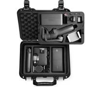 LEKUFEE Waterproof Hard Case for DJI Osmo Mobile 6/5 Gimbal Stabilizer(Not for 7P), DJI Mic 3/2/Mic Mini & Accessories(Case Only)