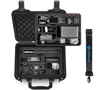 LEKUFEE Waterproof Hard Case for DJI Osmo Pocket 4, Osmo Pocket 3, Mic 3/2/Mini, Creator Combo,Power Expansion Combo,Vlogging Camera and Accessories(Case Only)