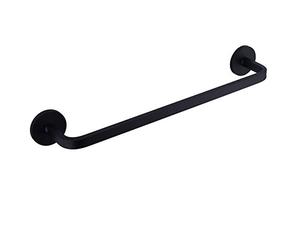 LEKUSHA - 2 Piece Magnetic Towel Rack, Magnetic Towel Holder, Hook for Fridge, Kitchen and Oven, Dishwasher, Washing Machine, Black, Aluminum