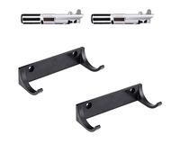 LEKUSHA Lightsaber Hilt Display Stand, Black Plastic, Pack of 2