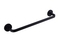 LEKUSHA Magnetic Towel Bar for Refrigerator, Magnetic Towel Holder Towel Hook Hanger for Fridge, Kitchen Stove, Oven, Dishwasher, Sink Laundry Washing Machine Black