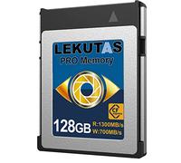 LEKUTAS 128GB CFexpress Type B Memory Card, R1300MB/s W700MB/s CFX xqd Cards Type B for Cameras 8K RAW, Compatible with Nikon Z6/Z7/D6, Canon EOS-1DXMark III/EOS-R5, Panasonic S1/S1R, DJI Ronin 4D