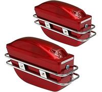 LELAMP Motorbike Saddle Bags Motorcycle Luggage Bags Side Boxs Luggage Tank Tail Tool Bag Hard Case Saddle Bags Side Motorcycle Tail Box motorcycle storage