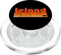 Leland, North Carolina Retro 80s Style PopSockets PopGrip for MagSafe
