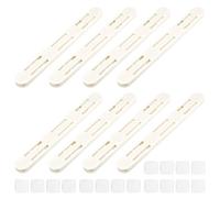 LELE LIFE Adhesive Pull Out Cabinet Drawer Sliders, Drawer Bin Organizer Sliding Rails Guides, No Drill DIY Basket Slides Bottom Mount for Shelf (8 Pack)