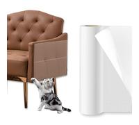 LELE LIFE Anti Cat Scratch Furniture Protector, 5 m x 20 cm Self-Adhesive Couch Protector from Cat Claws Scratching, Couch Corner Tape Cat Scratch Deterrent for Sofa Door