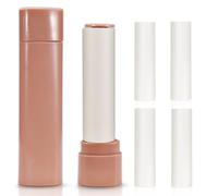 LELE LIFE Mini Lint Roller with 5 Refills 200 Sheets, Small Portable Travel Lint Roller Extra Sticky with Cover for Clothes Pet Hair Flint Purse Essentials,Pink