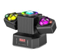 LeLeght Two-armed Stage light RGBW 4-IN-1 Lighting Effect and Starry Effect Controlled DMX512 For Party Concert Church Wedding ZQ02624UK