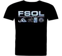 lelei Future Sound of London. Silver Logos. Full Cottont Shirt.