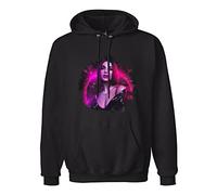 lelei Men's Dua Lipa Printed Pullover Hoodies Black