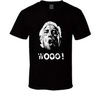 lelei RIC Flair Woo Wrestling Star Nature Boy T-Shirt Nero