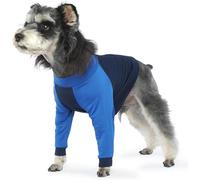 Lelepet Dog Recovery Shirt, Dog Front Leg Suit After Surgery, Blue M