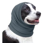 Lelepet Dog Snood Ear Protector, Dog Ear Cover for Anxiety Relief, Calming Hood Snood for Dogs, Quiet Ears for Dogs, Pet Earmuffs Hat Headband, Pet Head Wrap for Grooming Reducing Noise, Green L