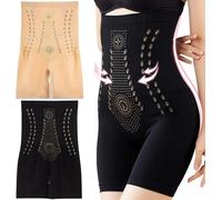 lelewangluo Ionstech Unique Fiber Restoration Shaper, 2 PCS Women Tummy Control Knickers High Waisted Shapewear Tummy Control Body Shaper Pants Shaping Underwear