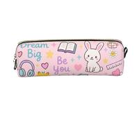 lelewangluo Pencil Case, School Pencil Case for Stationery, School Supplies Pencil Case, blue, 20 x 5,3 x 5,6 cm, rabbits