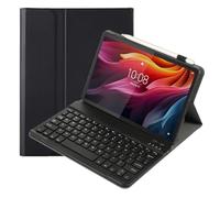 leleyo Keyboard Case for Lenovo Tab K11 Plus 11.45 inch Folio Case Magnetic with Removable Wireless Bluetooth Keyboard for Lenovo Tab K11 Plus 11.45" 2024, Black