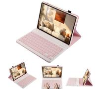 leleyo Keyboard Case for Xiaomi Redmi Pad 2 11" Detachable Magnetic Wireless Keyboard Cover for Xiaomi Redmi Pad 2 11 inch, Pink