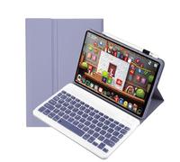 leleyo Keyboard Case for Xiaomi Redmi Pad 2/SE 11 Inch Case with Keyboard Magnetic Removable QWERTY for Redmi Pad 2, Purple