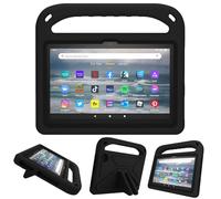 leleyo Tablet case for Amazon Fire 7 7 Inch Case for Kids Shock Proof Handle Light Weight Stand Protective cover Black