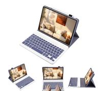 leleyo Tablet Keyboard Case for Huawei MatePad 2023 11.5 inch Smart Cover Magnetic with Removable Wireless Bluetooth Keyboard for Huawei MatePad 2023, Purple