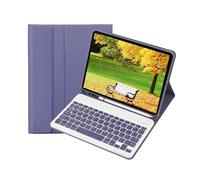 leleyo Tablet Keyboard Case for iPad Air 11 2024/Air4&Air5 10.9 inch Smart Cover Magnetic with Removable Wireless Bluetooth Keyboard for iPad Air 11 2024/Air4&Air5, Purple