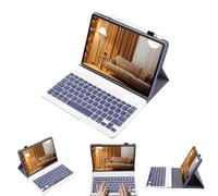 leleyo Tablet Keyboard Case for Oppo Pad Air 10.36 inch Smart Cover Magnetic with Removable Wireless Bluetooth Keyboard for Oppo Pad Air, Purple