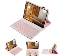 leleyo Tablet Keyboard Case for OPPO Pad Air 2 11.4 inch Smart Cover Magnetic with Removable Wireless Bluetooth Keyboard for OPPO Pad Air 2 11.4" 2023, Pink