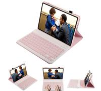 leleyo Tablet Keyboard Case for Xiaomi Pad 6 Max 14 14.0 inch Smart Cover Magnetic with Removable Wireless Bluetooth Keyboard for Xiaomi Pad 6 Max 14, Pink