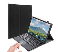 leleyo Tablet Keyboard Touchpad Case for Lenovo Tab M10 5G 10.6 inch Smart Cover Magnetic with Removable Wireless Bluetooth Keyboard Touchpad for Lenovo Tab M10 5G 2023, Black