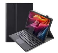 leleyo Tablet Keyboard Touchpad Case for Lenovo Tab Plus 11.5 inch Smart Cover Magnetic with Removable Wireless Bluetooth Keyboard Touchpad for Lenovo Tab Plus 11.5" 2024, Black