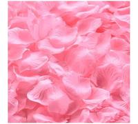 Leliafleury 1000Pcs Dark Pink Rose Petals Artificial Rose Flowers Non-Woven Fake Flower Petals for Wedding, Party Decoration