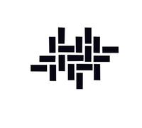 Leliafleury 18Pcs Self Adhesive Acrylic Mirror 15x6cm Rectangle Mirror Wall Stickers for Bedroom Living Room Wall Decor, Black