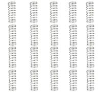 Leliafleury 20Pcs Compression Spring Stainless Steel Springs for Home Machinery Industrial, 0.8mm Wire Diameter, 14mm OD, 35mm Free Length