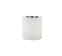 Leliafleury 25 x 30mm Nylon Polyamide Roller Gate Guiding Wheel Nylon Pulley Wheel for Sliding Gate