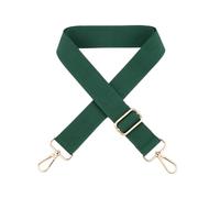 Leliafleury 3.8cm Wide Nylon Replacement Shoulder Strap, 1Pcs Dark Green Adjustable Bag Strap for Crossbody Handbag Laptop
