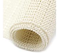 Leliafleury 60 x 100cm Anti Slip Rug Underlay PVC Non Slip Mat White Rug Gripper Pad for Carpet Drawers Shelves