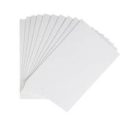 Leliafleury A4 Craft Foam Sheets, 10Pcs White Glitter Foam Sheets for Crafts DIY Projects