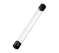 Leliafleury Acrylic Pipe Clear Rigid Plastic Tube Round Tubing with Caps Acrylic Hollow Tube for Item Stored (228mm Length, 5mm ID 6mm OD)
