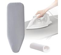 Lelico Ironing Board Cover 92X33 97x33 110x35 122x38cm Iron Board Cover With Padding Ease Of Use And Installation Cotton Ironing Board Cover And Pad (Color : B, Size : Medium(100x34cm))
