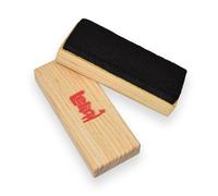 Lelin Felt Chalk & Dry-Erase Duster Eraser with Solid Wood Handle, Lightweight & Durable - Ideal for Pretend Play & Art (6248)