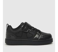 Lelli Kelly Black Paris Low Girls Junior Trainers UK 8 (EU 26)