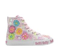 Lelli Kelly Canvas Girls Baseball Boots Eloise Mid Ankle LK4910