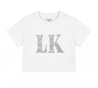 Lelli Kelly Girl's Alex Diamante T-Shirt in White | Size: 4-5 Years Lelli Kelly White 4-5 Years