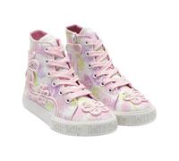 Lelli Kelly Girls Canvas Baseball Boots Hi Top Trainers Asia LK4948