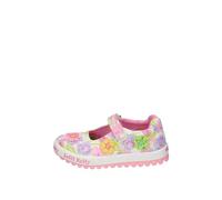Lelli Kelly Girls Eloise Dolly Canvas Shoes with Sequin Flowers LK4911 Pink UK 6.5