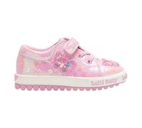 Lelli Kelly Girls Emerald Glitter Low Top Canvas Trainers Pink LK5421 (Pink, UK Footwear Size System, Little Kid, Numeric, Medium, 11)