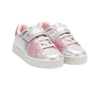 Lelli Kelly Girls Trainers Silver Pink Glitter Hearts LKAA5230 Livia (Pink, UK Footwear Size System, Little Kid, Numeric, Medium, 8)